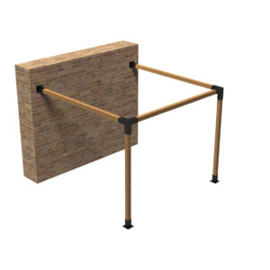 Fijación a Pared a 90° 4 pulgadas